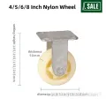 Heavy Duty Caster Brake Nylon Industrial Caster Wheels